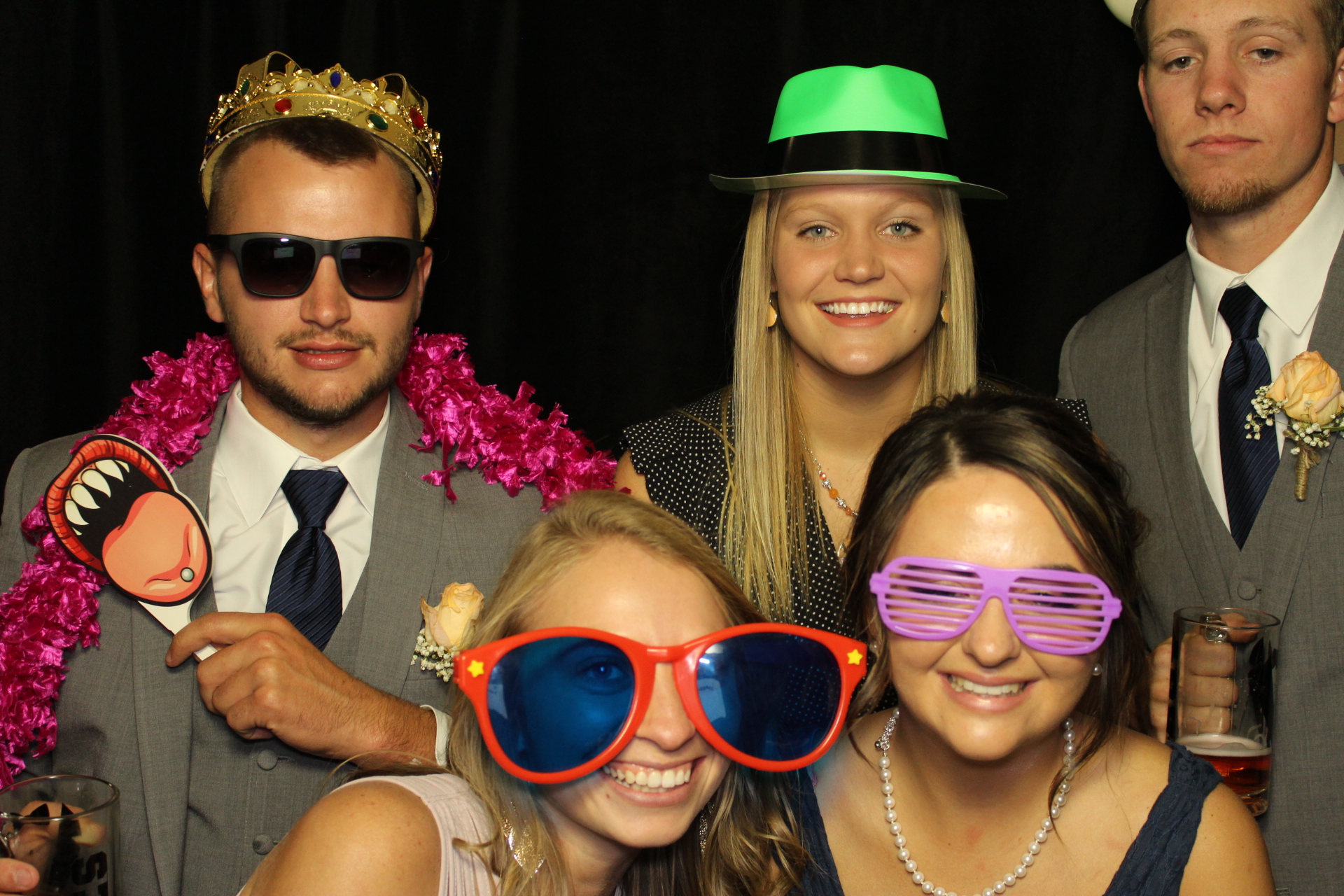 Michala Binkly & Nathan Hall Wedding Reception | View more photos from the event at gallery.photoboothcincy.com/u/PhotoBoothCincy/Michala-Binkly-Nathan-Hall-Wedding-Reception